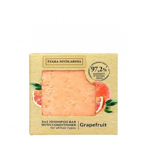 stara mydlarnia grapefruit szampon w kostce