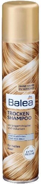 suchy szampon balea blond