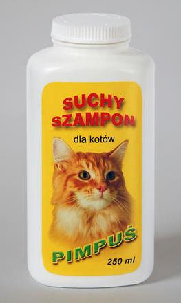 suchy szampon dla kotow