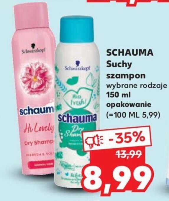 suchy szampon kaufland