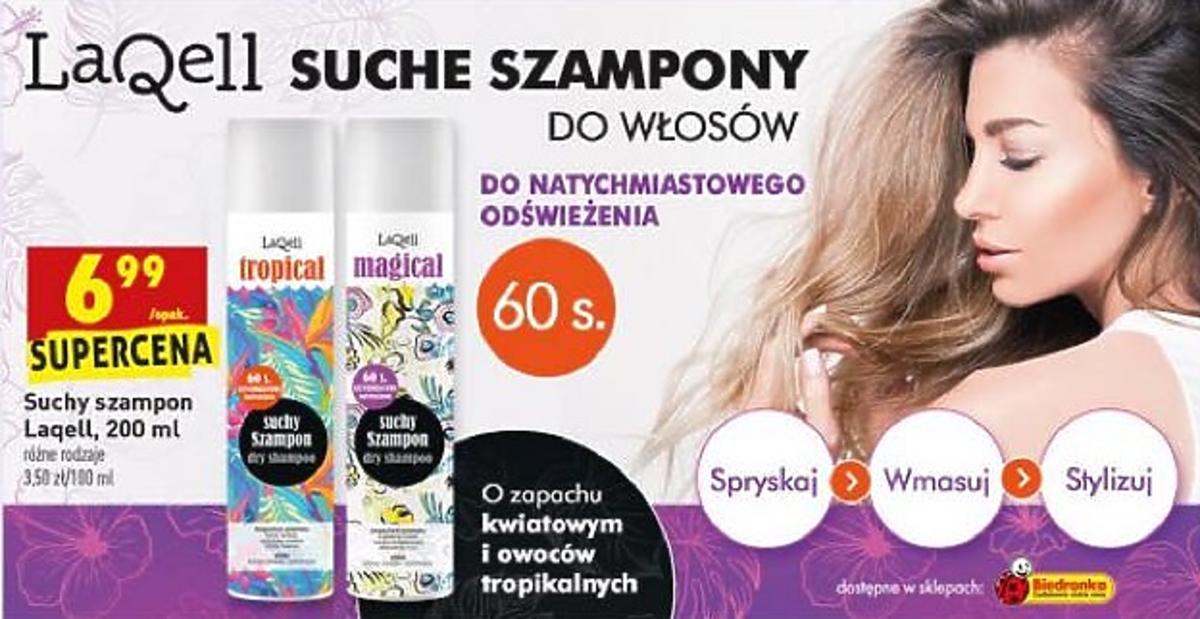 suchy szampon laqell