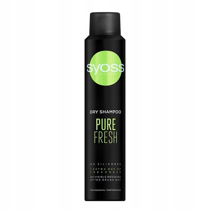 suchy szampon syoss pure fresh