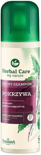 suchy szampon wyprostowane włosy