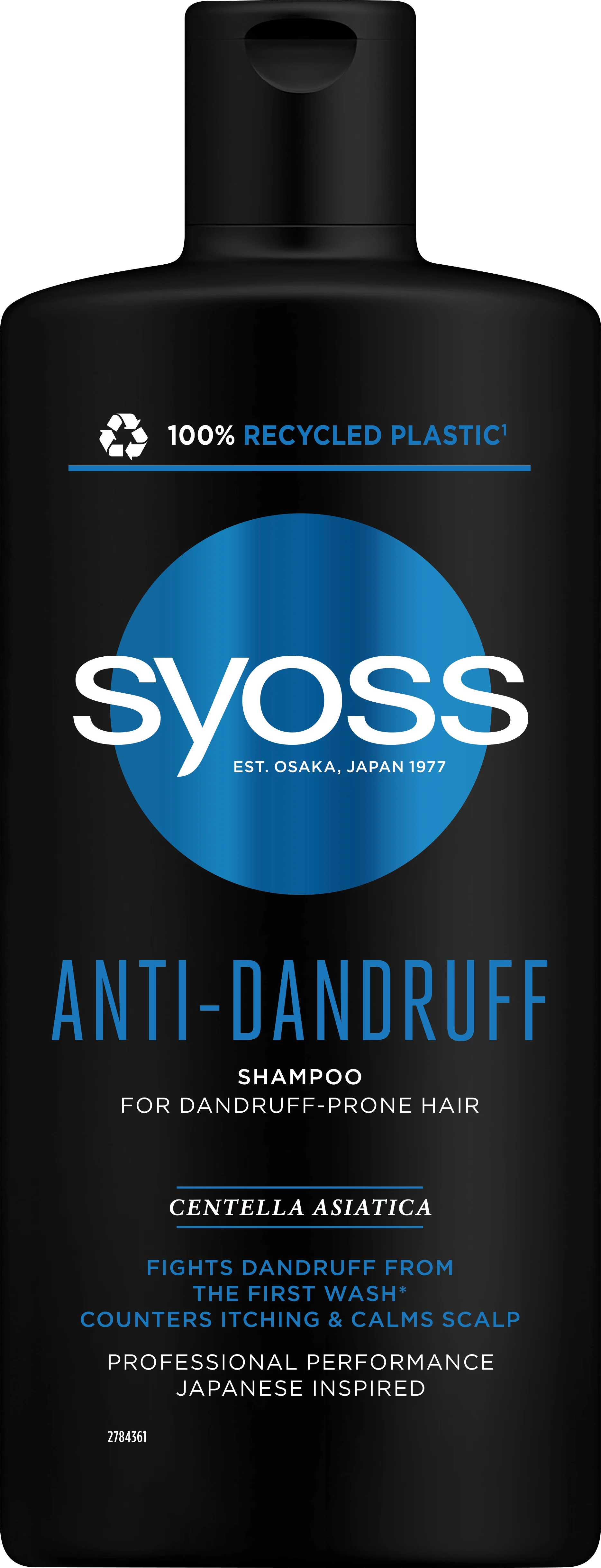 syoss anti-dandruff szampon do włosów 500 ml