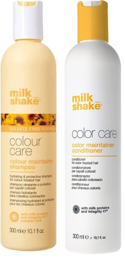 szampon bez parabenów color care milk shake