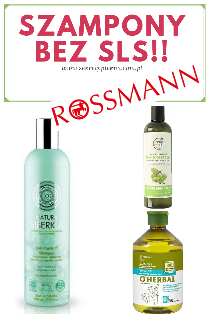 szampon bez sls dostępny w rosmanie