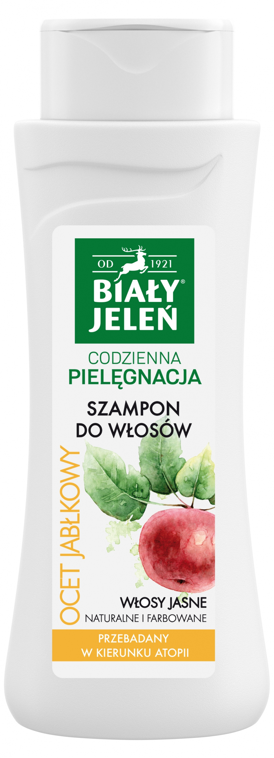 szampon biały jeleń z octem jabłkowym