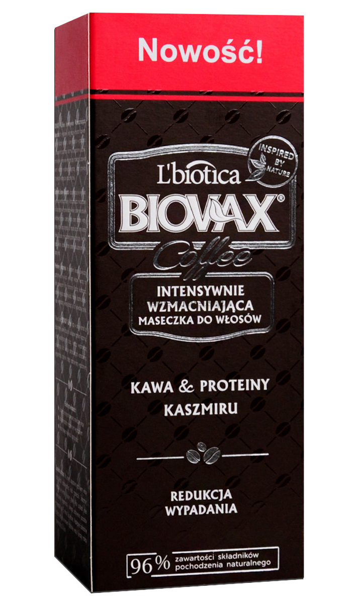 szampon biovax kawa i proteiny kaszmiru