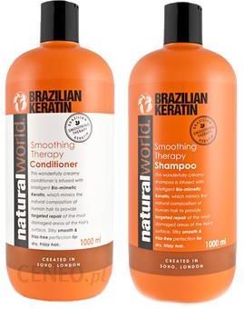 szampon brazilian keratin natural world cena