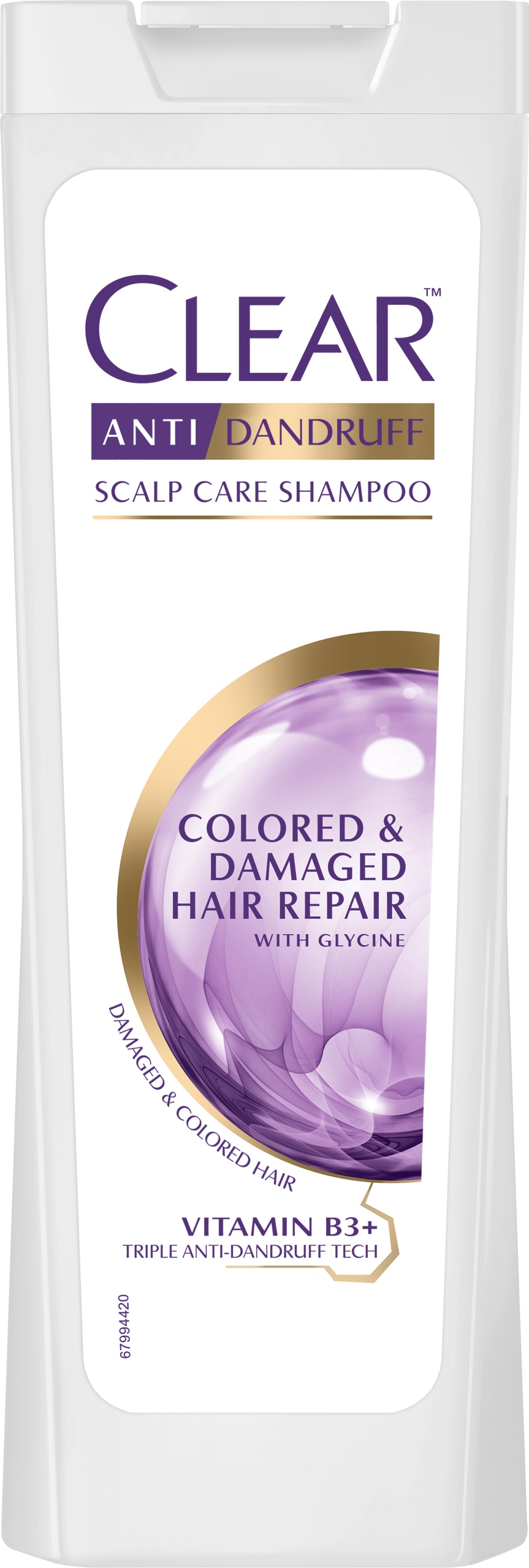 szampon clear damaged and colored hair repair