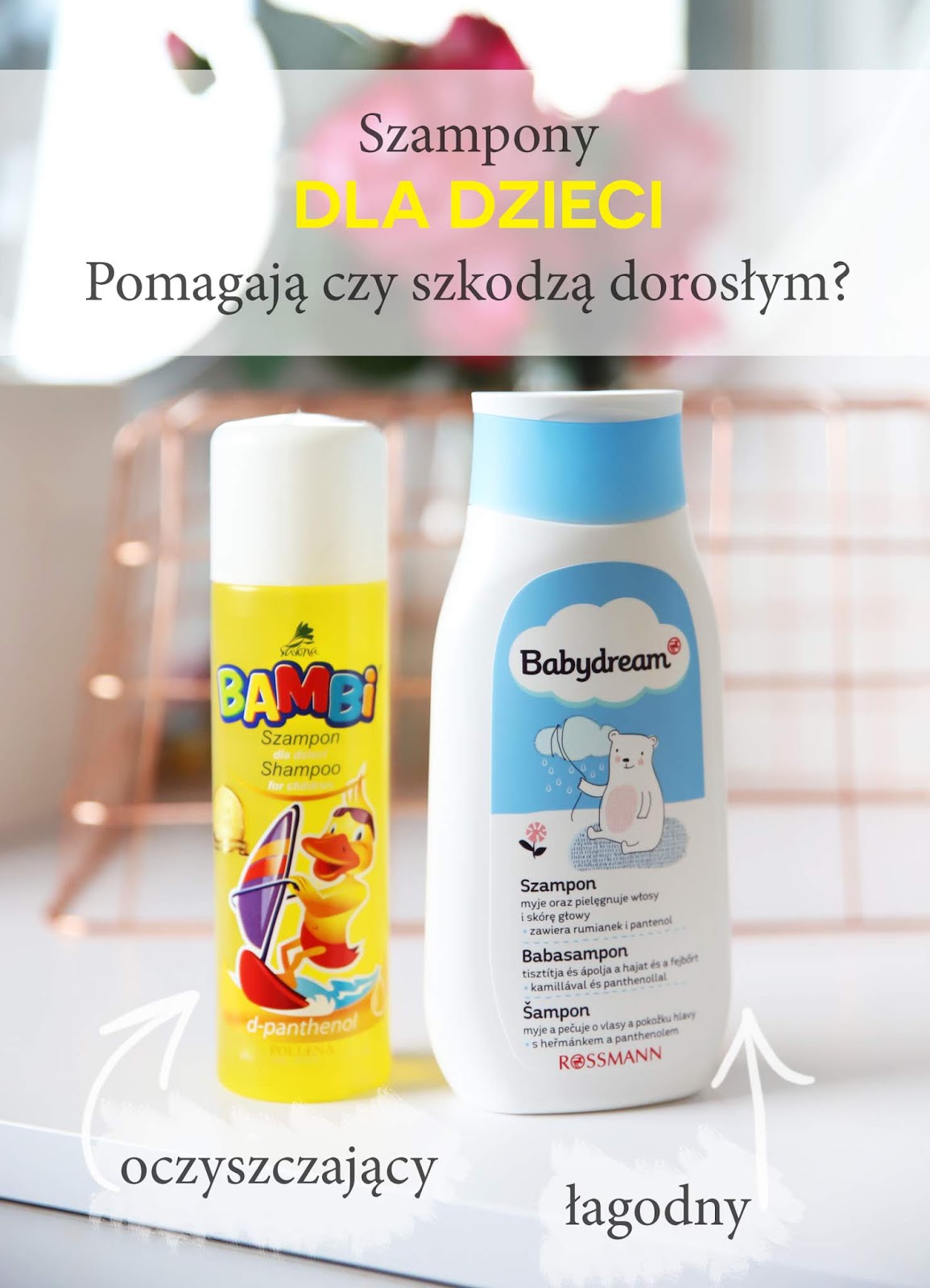 szampon dla dzieci używany przez dorosłych opinie
