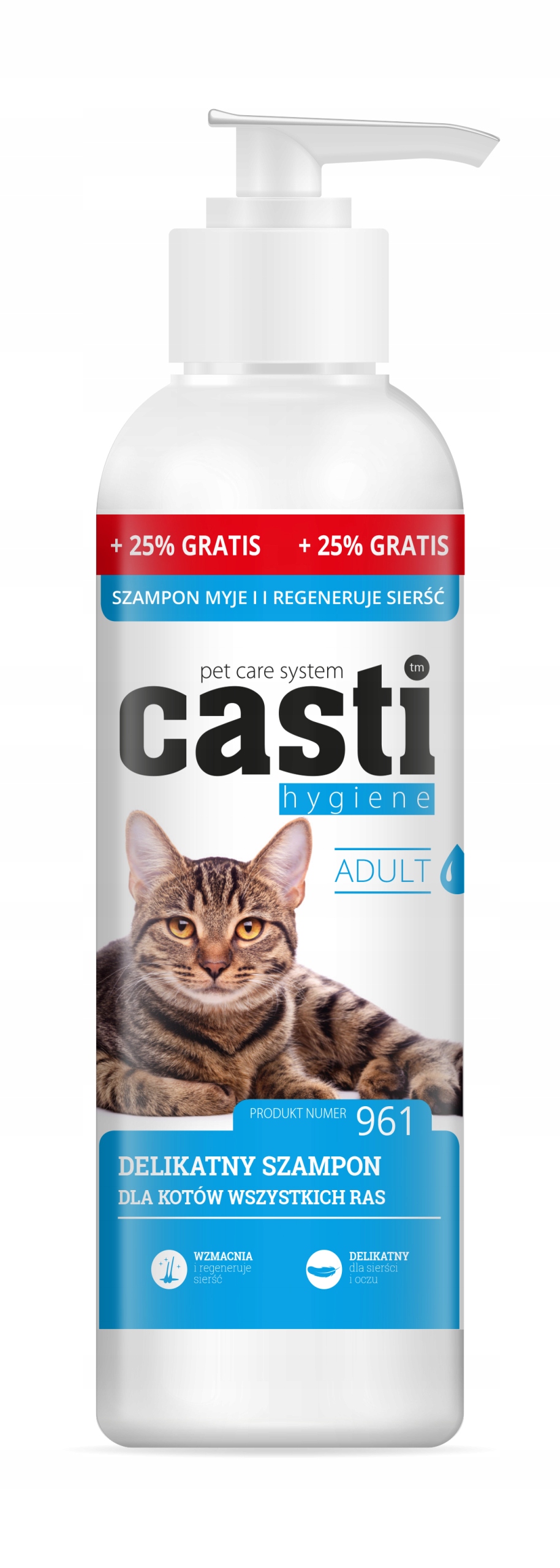 szampon dla kotów casti