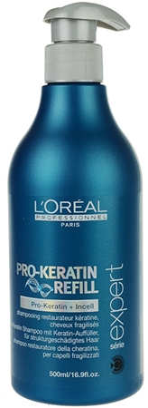 szampon do wlosuw z loreal pro keratin refill