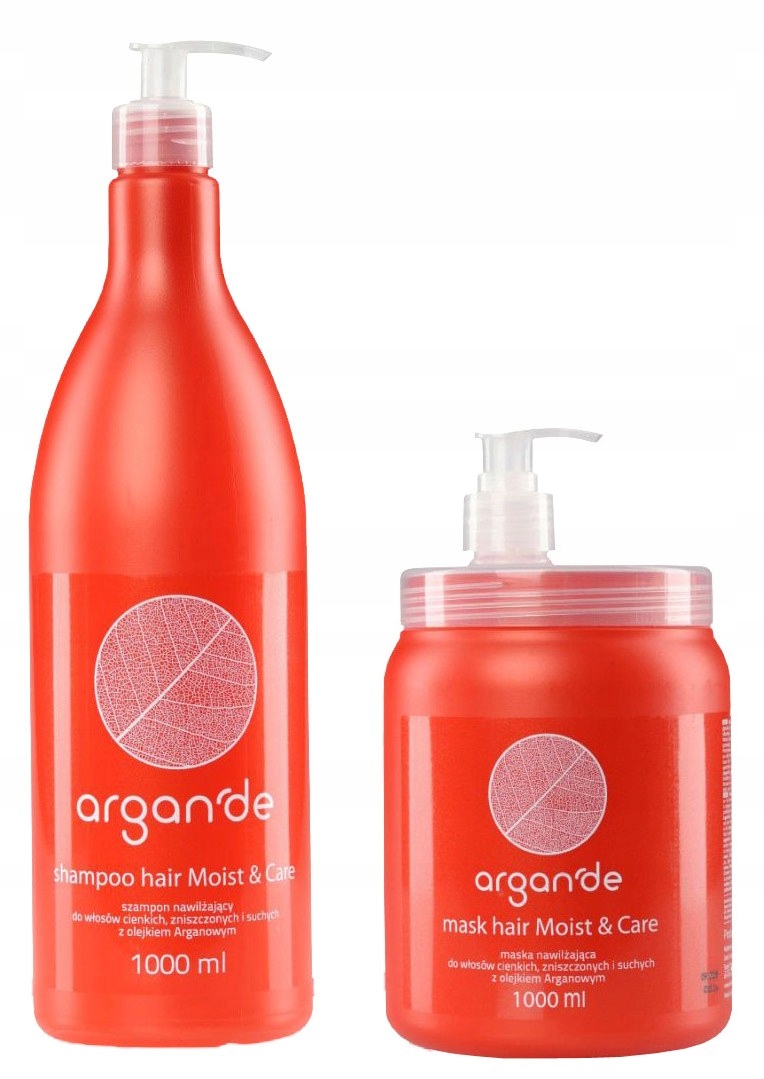 szampon do włosów argande z olejkiem arganowym