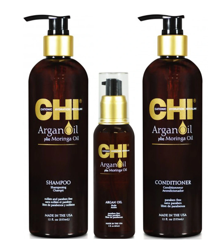 szampon do włosów z odzywka i olejkiem arganowym