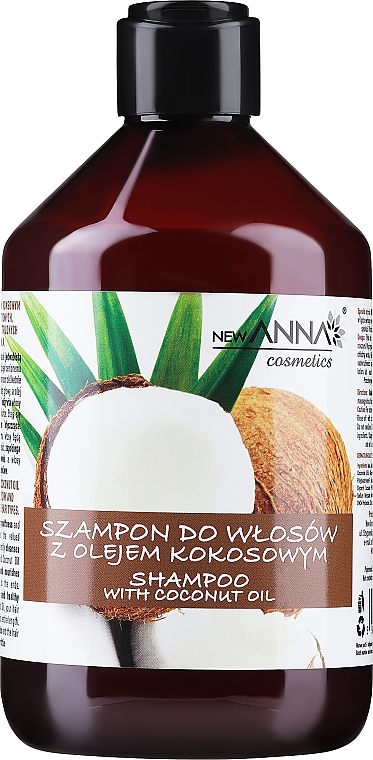 szampon do włosów z olejem kokosowym coconut oil hair shampoo