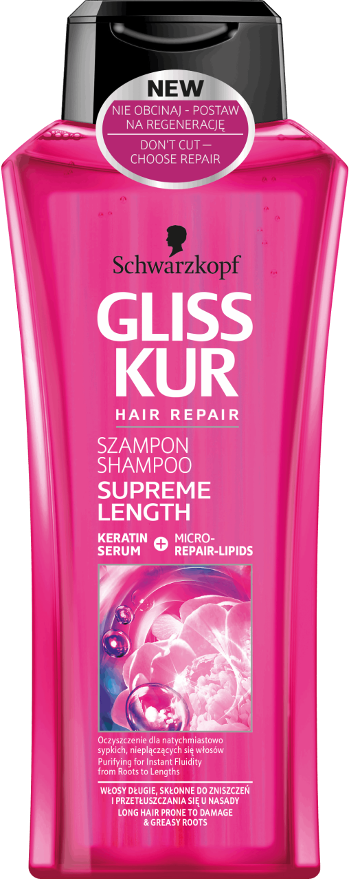 szampon gliss kur supreme length