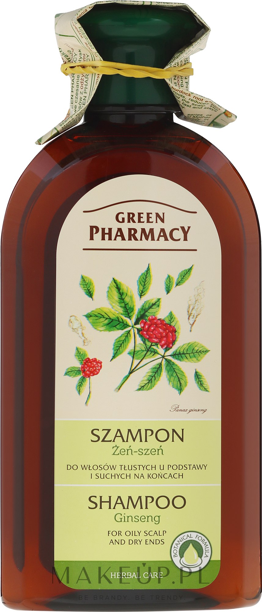 szampon green pharmacy żeń szeń