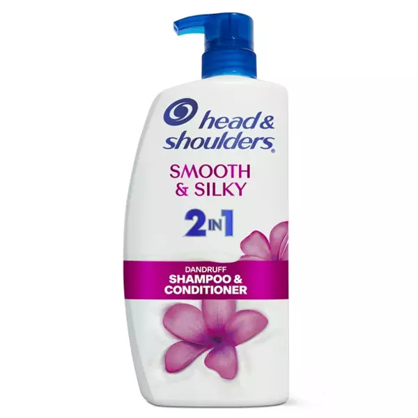 szampon heder shouldersz kwiatwm na opakowaniu