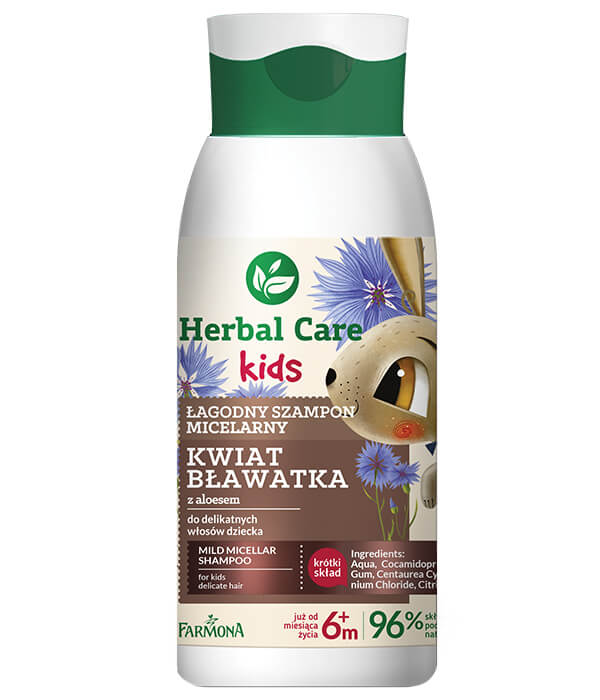 szampon herbal care z mleczkiem ryzowym