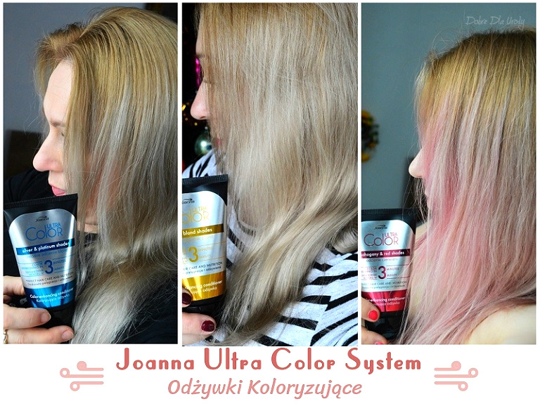 szampon joanna ultra color system efekty