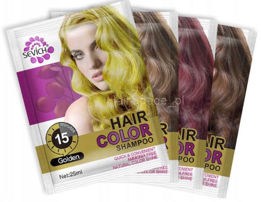 szampon koloryzujący a włosy na perukę