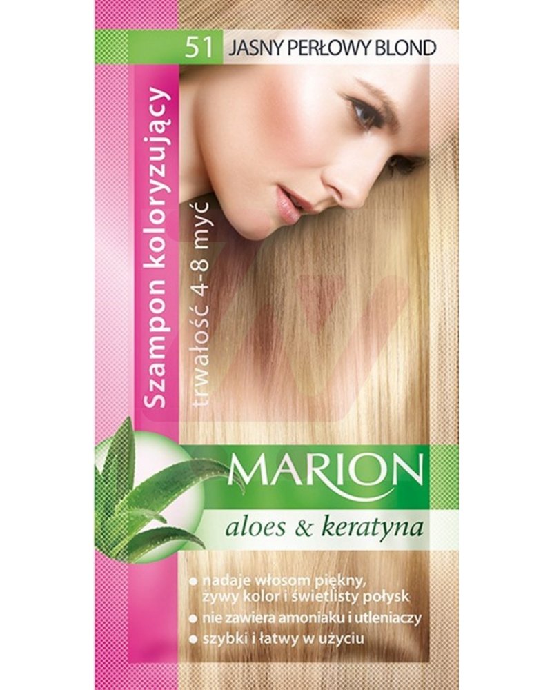szampon koloryzujący marion burgund blond