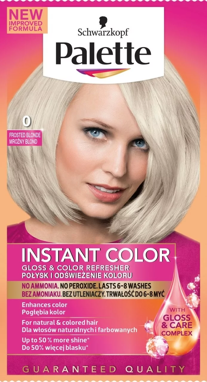 szampon koloryzujący palette blond mroz