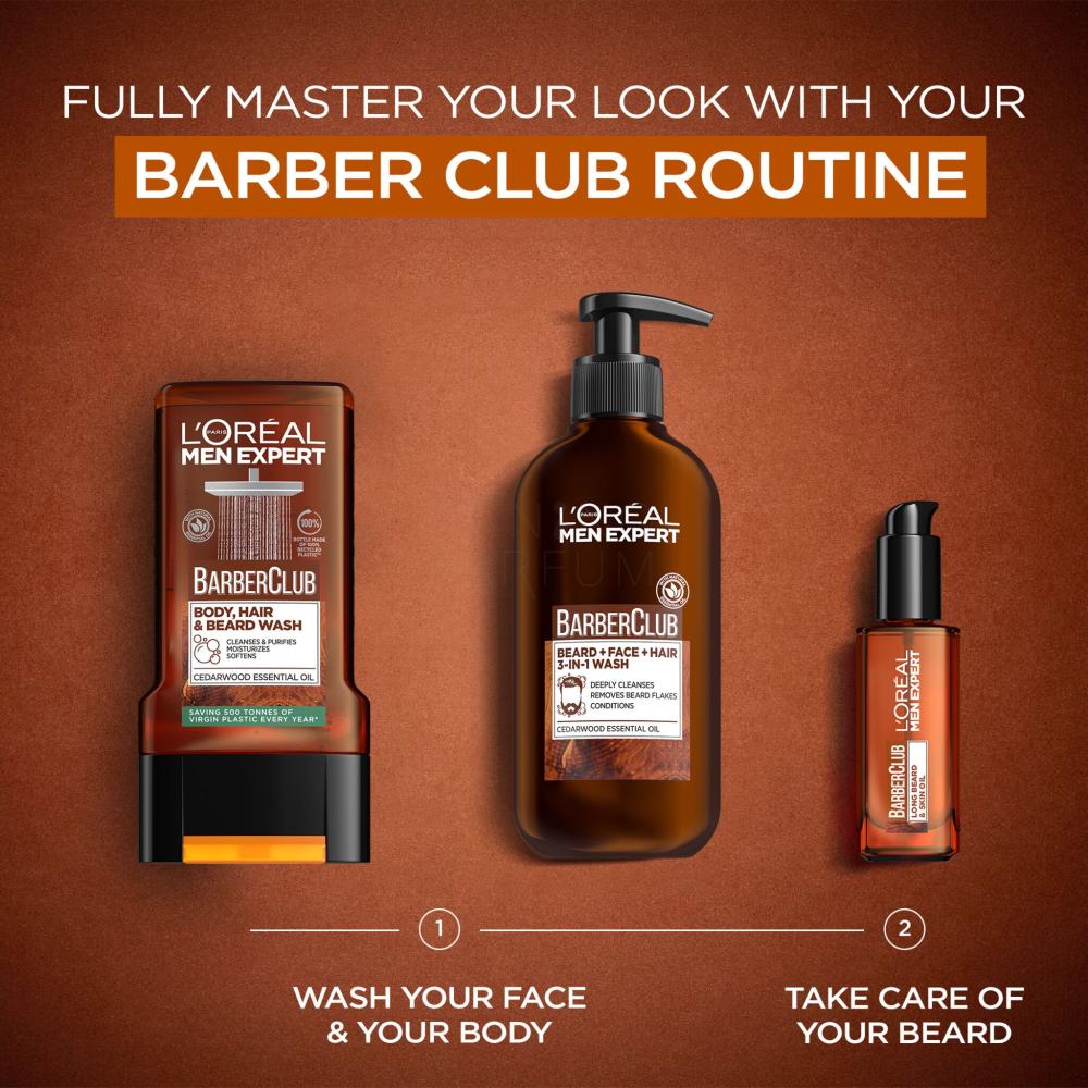 szampon loreal men barberclub