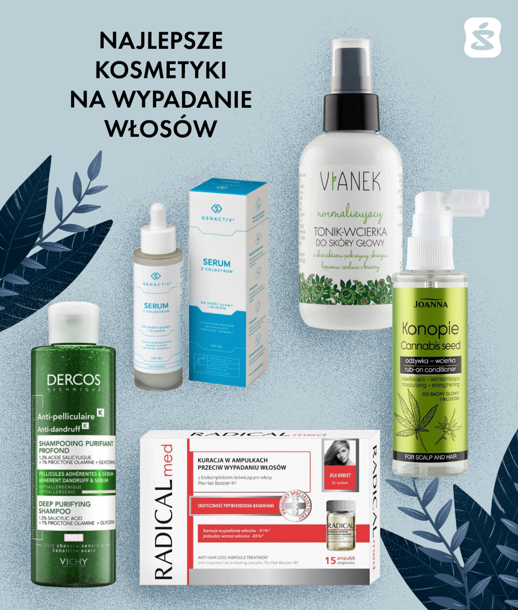 szampon na wypadanie włosów polecany przez dermatolog