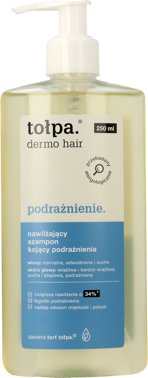 szampon nawilżający skórę głowy naturalny