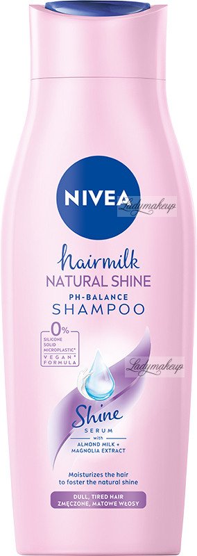 szampon nivea hairmilk natural shine