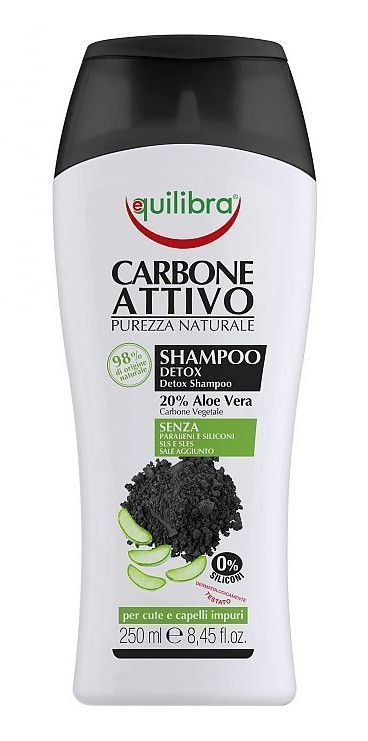 szampon oczyszczający do włosów z węglem