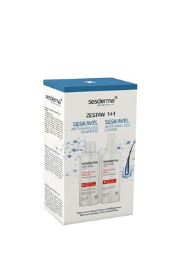 szampon przeciw wypadaniu włosów seskavel sesderma 200ml