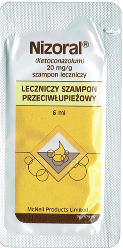 szampon przeciwłupieżowy nizoral saszetki