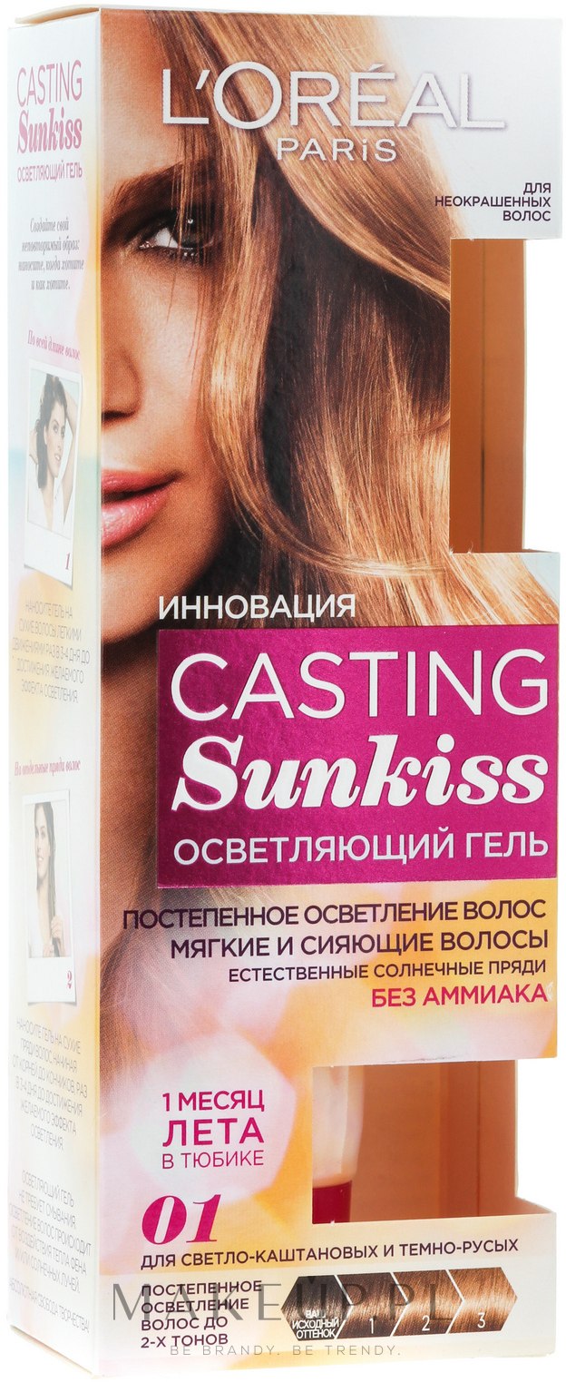 szampon rozjaśniający casting sunkiss loreal paris opinie