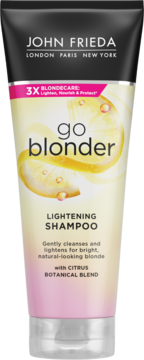 szampon rozjaśniający włosy blond rossmann
