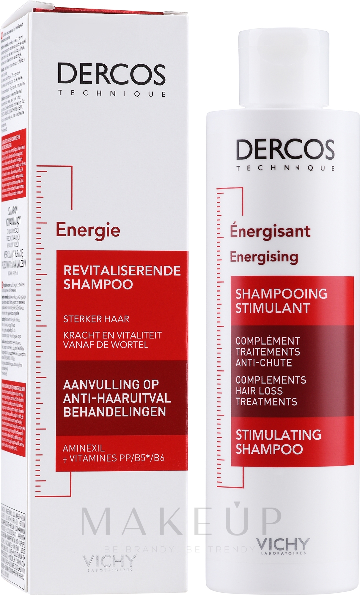 szampon vichy dercos technique energisant shampooing complement anti-chute