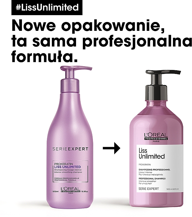 szampon wygładzający włosy loreal