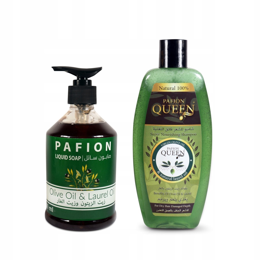 szampon z olejkiem laurowym i z oliwek aleppo