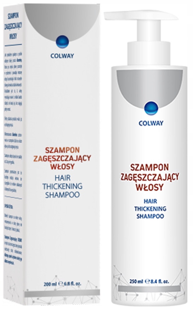 szampon zagęszczający włosy colway 200m