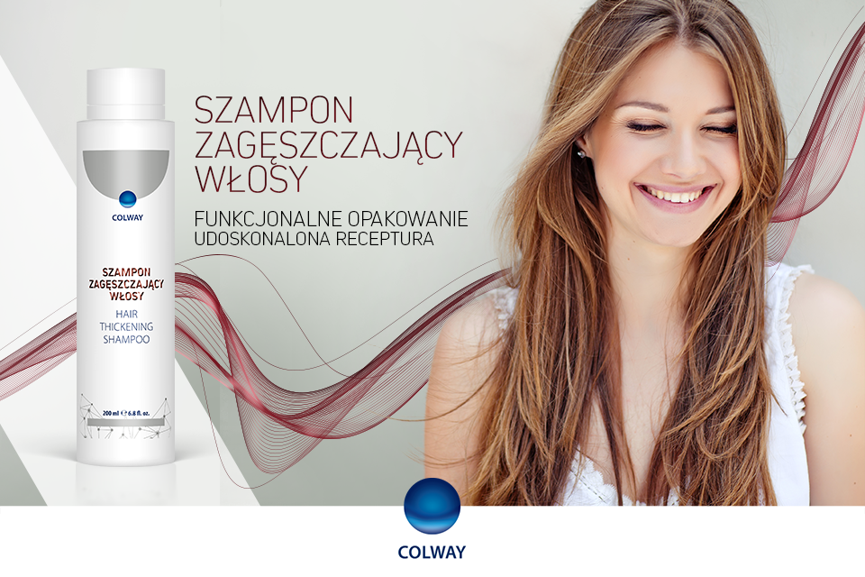 szampon zagęszczjący włosy colway