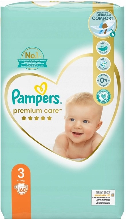 tanie pieluchy pampers premium care 3