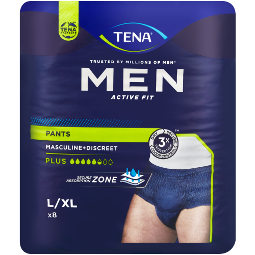 tena men pampers l