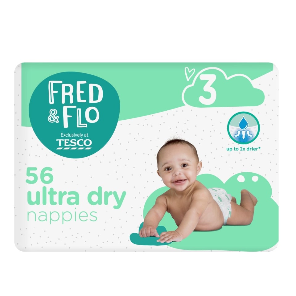 tesco pieluchy fred flo 3