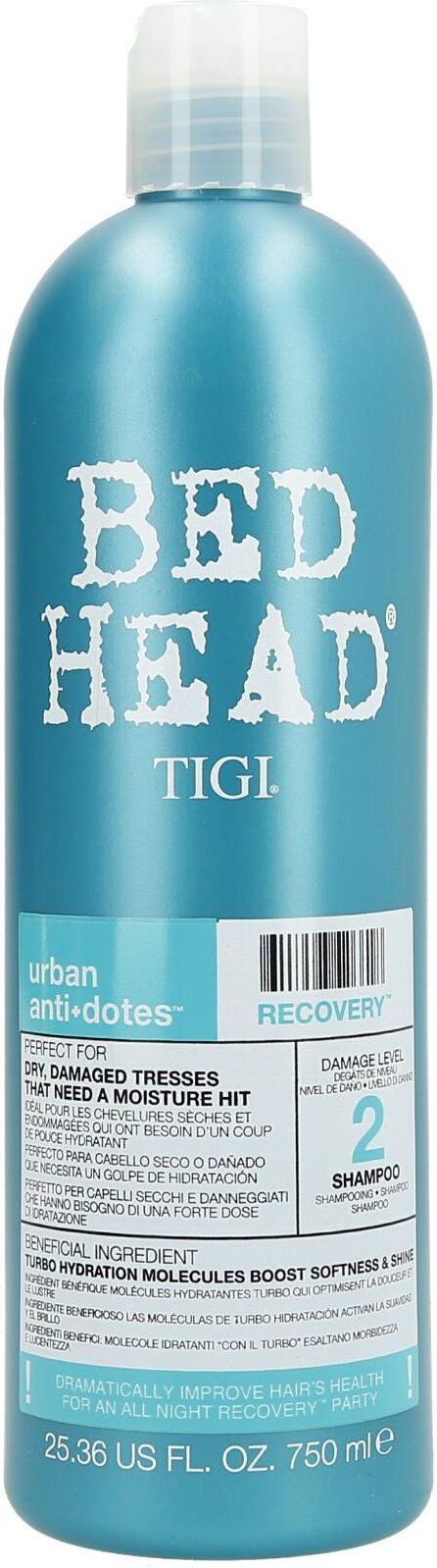 tigi bed head recharge szampon 750 ml pełnia blasku opinie