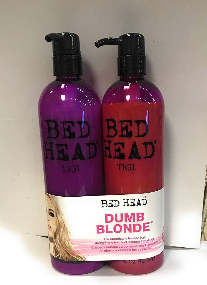 tigi bed head therapy dumb blond szampon odżywka