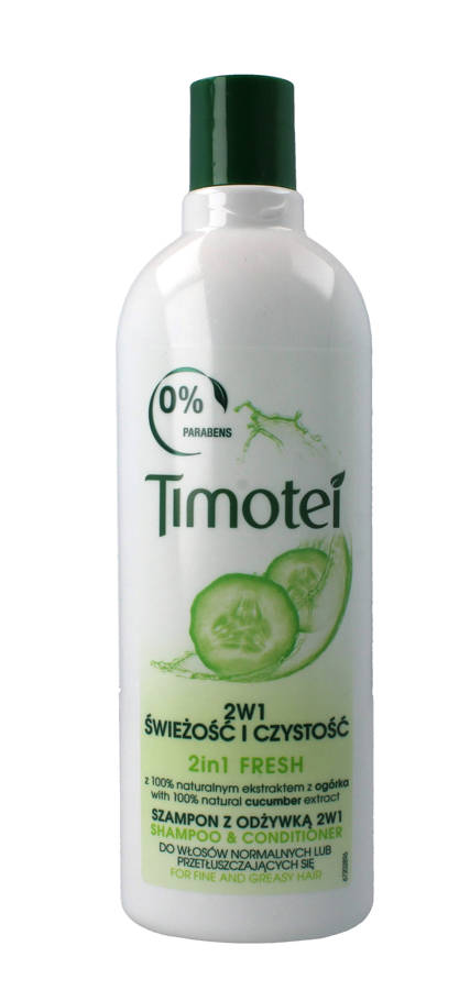 timotei szampon 2w1 ogórkowy z biedronki