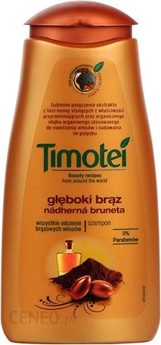 timotei szampon do włosów głęboki brąz