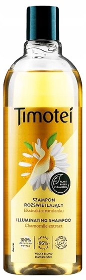 timotei złociste refleksy szampon 750 ml skład